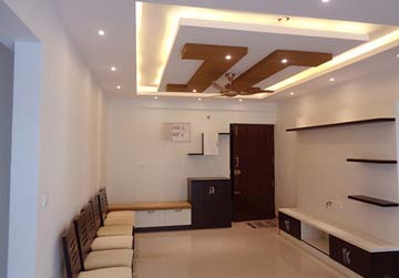 Charge Of 3BHk Interior Designs